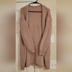 SHEIN Women's Cardigan in Taupe